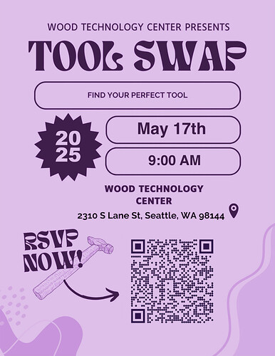 Tool Swap Poster